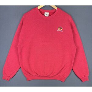 Vintage 90's Wells Fargo Promo Crewneck Sweater Rare Large Lee Cotton Blend Art